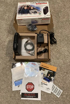 Toshiba - Cable Modem PCX DOCSIS - DAZ8817F-R Model: PCX2200 - Image 1 of 4