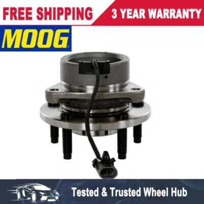 MOOG Front Wheel Hub & Bearing for 2007 2008-2010 Chevry Cobalt HHR Pontiac G5 - Image 1 of 4