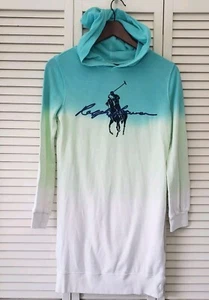 Ralph Lauren Girl's Hoode Dress Big Pony Size Large 12/14 - Picture 1 of 11