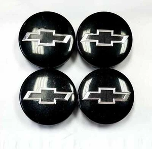 4pcs. Camaro Colorado Traverse Black center caps wheel caps 23115617 - Picture 1 of 1