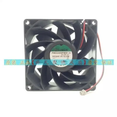 SUNON PMD2409PMB1-A 9CM DC24V 12.2W 2pin Cooling Fan - Image 1 of 4