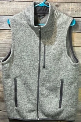 Beverly Hills Polo Club, Chaleco, Sin Mangas, Hombre Talla Grande, Gris, 100% Poliéster Foto 1 de 4