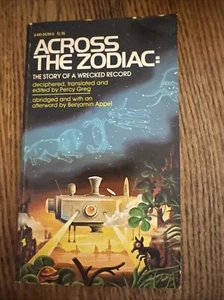 Across The Zodiac… ~ Percy Greg ~ 1978 (82) - Picture 1 of 5
