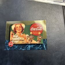 Jb23 Coca-Cola Sprint Phone Cards Premier Edition 1995 Coke #10 Fountain Woman