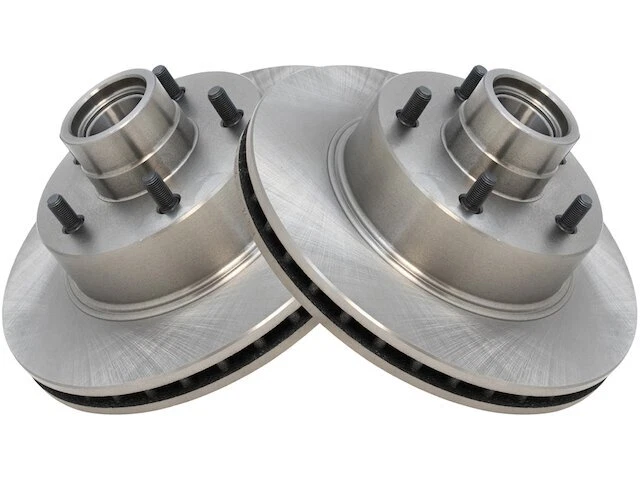 Conjunto de rotor de freio dianteiro TRQ 68TY39S compatível com 1973-1977 Pontiac LeMans - Imagem 1 de 1