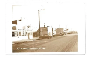 Main Street - Newell, South Dakota RPPC - Picture 1 of 2