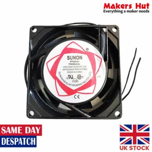 8025 80x80x25mm AC 220V 240V Axial Cooling Fan - Afbeelding 1 van 2