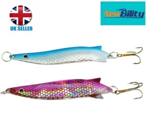Fishing Large Sea Trolling Lure Sea Fishing Stainless Spoon Lure Pike VIB Lure - Picture 1 of 9