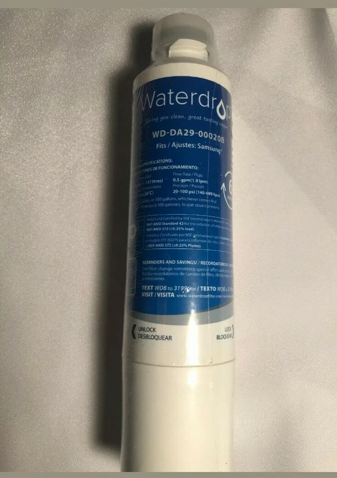 Water Drop DA29-00020B Refrigerator Water Filter,1 Pack 6 Months - Image 1 of 1