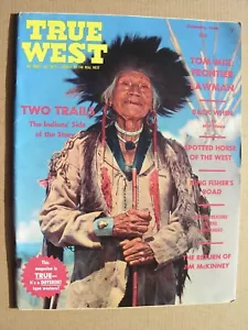 1963 TRUE WEST MAGAZINE February Shoshone Appaloosa King Fisher McNelly Tom Mix - Picture 1 of 4