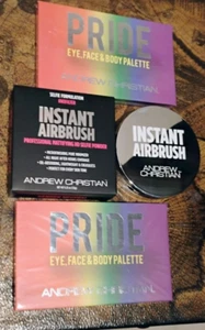LOTTO di TRE confezioni trucco in polvere Andrew Christian come nuove SPEDIZIONE GRATUITA! - Foto 1 di 2