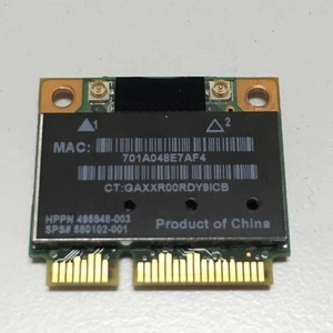 Tarjeta Módulo WiFi Serie HP DV7-3000 AR5BHB95-H 495848-003 580102-001 DV7-3164CL - Imagen 1 de 2