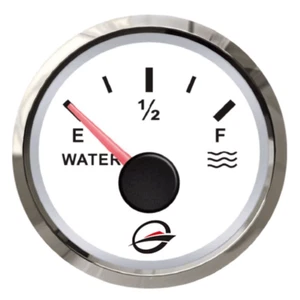 KUS Water Level Gauge Boat Marine Car Truck Tank Level Gauge 52mm 0-190 ohms - Picture 1 of 4