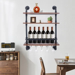 Wine Rack, Wall Mounted Wine Rack, 3-Piece? Wine Rack Wall Mounted - Picture 1 of 19