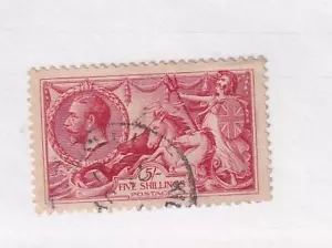 GB Sct # 179-180 VF-VL -USED BW PRINTERS 2/6d-5sh KGV SEAHORSES CAT VAL $245 - Bild 1 von 2