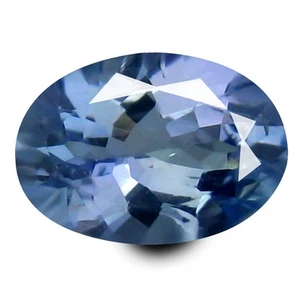 0.61 ct AAA Lovely Oval Shape (7 x 5 mm) Bluish Violet Tanzanite Gemstone - Picture 1 of 1