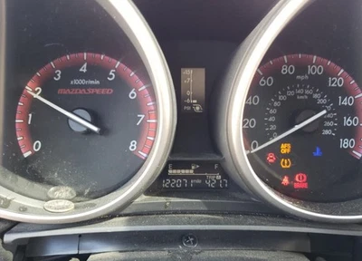 Mazda 3 OE 2012-2013 velocímetro calibre grupo 122 k millas Mazda Foto 1 de 4