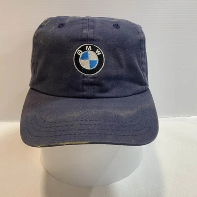 Gorra ajustable BMW Lifestyle bordada con logotipo de coche azul envejecido Foto 1 de 4