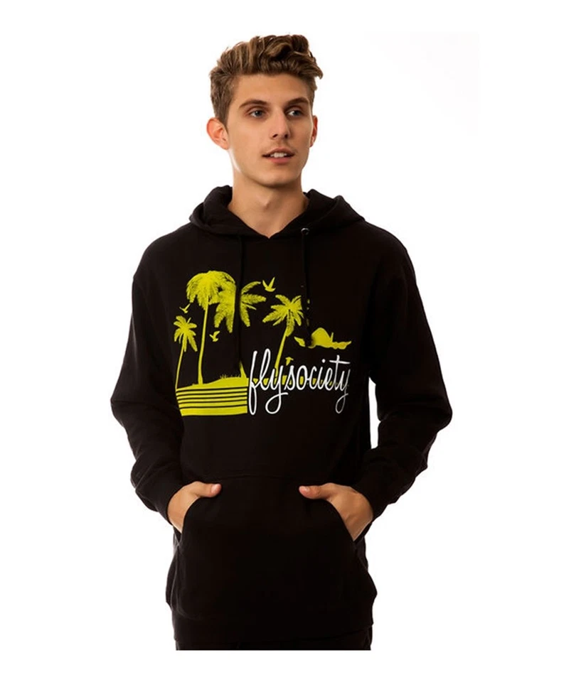 Sudadera con capucha Fly Society para hombre The Palm Beach Foto 1 de 1