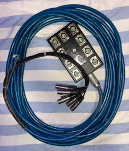 Whirlwind MEDUSA 50’ Pro Audio Snake 9 Male/9 Female XLR - Picture 1 of 5