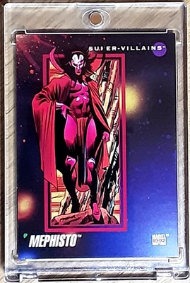 1992 Marvel Universe Serie 3 Karte 118 Mephisto. - Bild 1 von 3