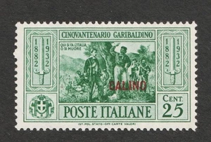 1932 Italy - Aegean Islands - Calino Sc# 19 - Garibaldino 50th. MNH Cv$17 - Picture 1 of 1