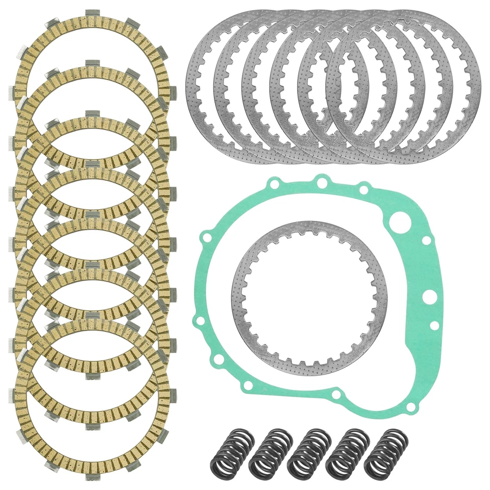 Clutch Friction w/ Steel Plates Kit for Kawasaki Ninja 600R ZX600-C 1988-1997 - Image 1 of 4