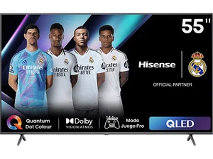 TV QLED 55" - Hisense 55E7NQ Pro, UHD 4K, Game Bar, 144Hz, Dolby Vision IQ, Dolb - Imagen 1 de 12