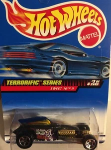 1999 Hot Wheels #979 Sweet 16 II Terrorific Series 3/4 sp5 wheels  - Picture 1 of 2