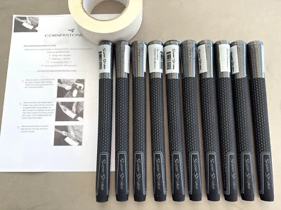Super Stroke Lamkin Crossline 2.0 JUMBO Golf Grips x 10 + Tape & instructions B - Image 1 of 4