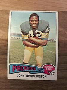 1975 Topps - #150 John Brockington - Picture 1 of 10