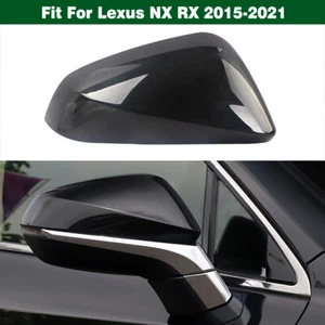 Black Right Passenger Side Rearview Mirror Cover Cap For Lexus NX RX 2015-2021 - Picture 1 of 6