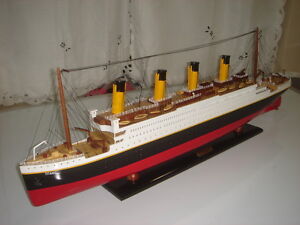 Titanic high quality wooden model cruise ship 32" fully assembly