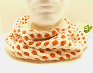 SCIARPA MUK LUKS ARAN CAVO LAVORATA A MAGLIA ETERNITY - Foto 1 di 5