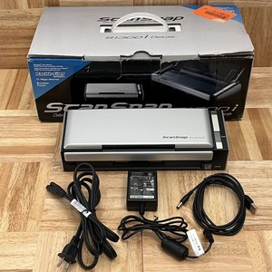 Fujitsu ScanSnap S1300i Mobile Scanner Deluxe - Tested & Works Great
