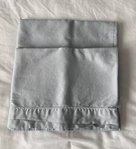WEST ELM BESTICKTE BORDÜRE MINTGRÜN/NEUTRAL (2) STANDARD KISSENBEZÜGE 20 X 30 - Bild 1 von 8