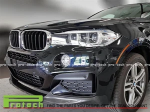 Performance Carbon Fiber Front Bumper Lip For 2015-2017 BMW F16 X6 w/ M Sports - Bild 1 von 2