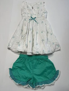 Well Dressed Wolf Size 6 White Blue Floral Dress - Picture 1 of 5