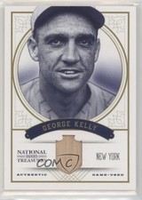 2012 Panini National Treasures /99 George Kelly #39 HOF