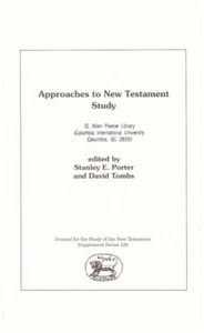Approaches to New Testament Study, 1995, Cloth. - Picture 1 of 1