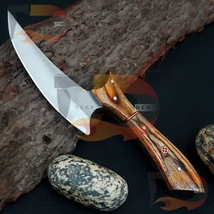 Unique Handmade High-Quality Stainless steel Collectible Rosewood handle knife - Picture 1 of 6