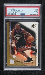 2000-01 SPx Spectrum /25 Lamond Murray #14 PSA 9 MINT