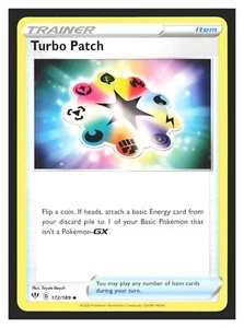 Pokemon Darkness Ablaze Turbo Patch 172/189 Uncommon - Picture 1 of 1