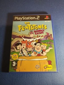 Playstation 2 PS2 The Flintstones Bedrock Racing Les Pierrafeu - Imagen 1 de 3