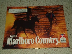 1995 MARLBORO CIGARETTES AD / ARTICLE - Imagen 1 de 1