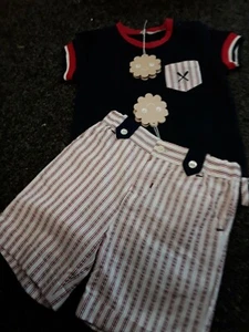 SALE NEW BOYS PATACHOU SHORT SET SIZE 18 MONTHS - Picture 1 of 1