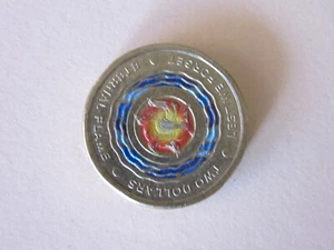 2018 Australia $2 Dollar Eternal Flame Coin - Elizabeth II - Mint UNCIRCULATED - Picture 1 of 2