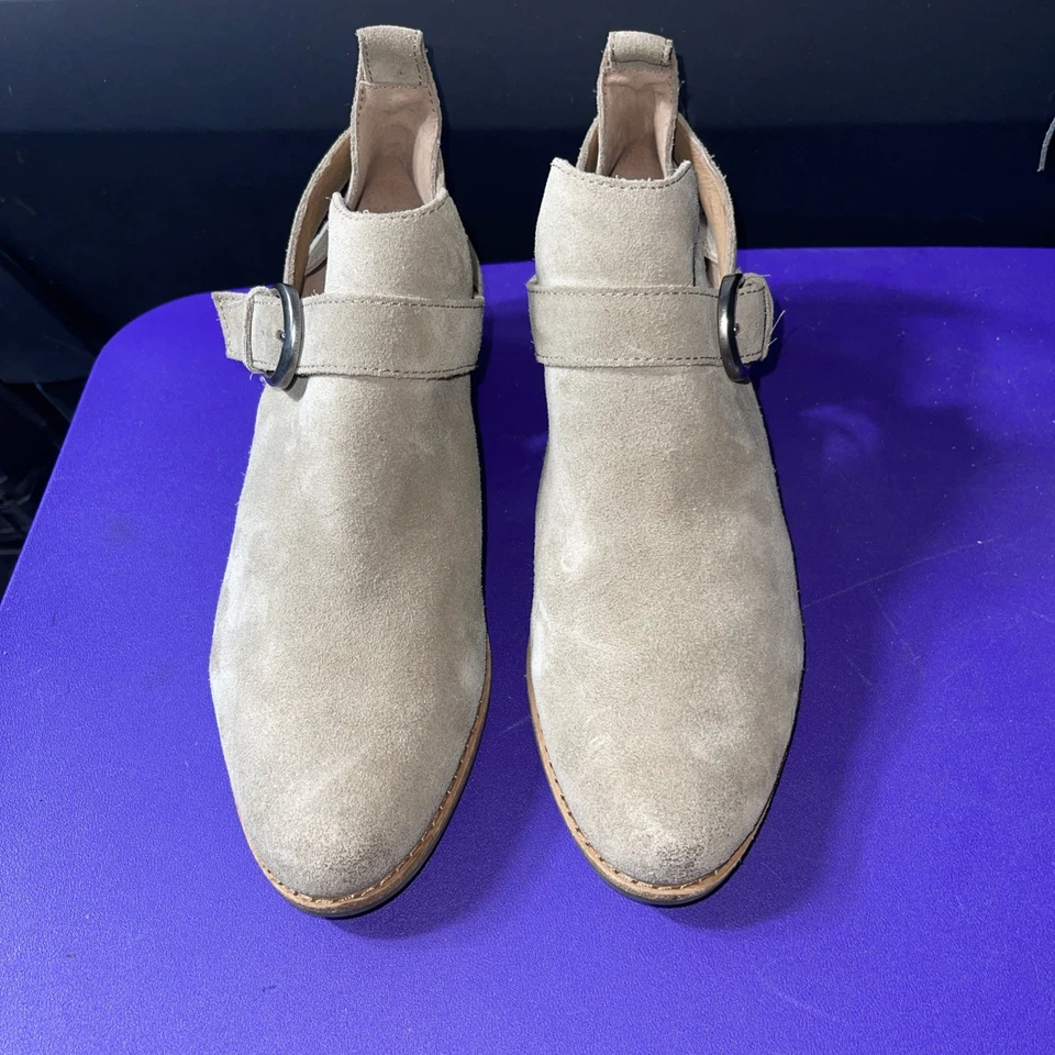 Botín recortado Frye Mia para mujer auténtico gamuza talla 9M Foto 1 de 4