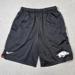 Pantalones Cortos de Práctica de Baloncesto Nike Arkansas Razorbacks Para Hombre Talla S Cordón Negro - Imagen 1 de 12