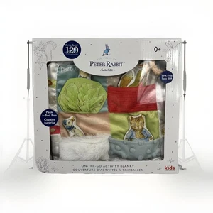 Kids Preferred Peter Rabbit Peek-a-Boo Lovey Blanket for Babies, Multicolor - Picture 1 of 4